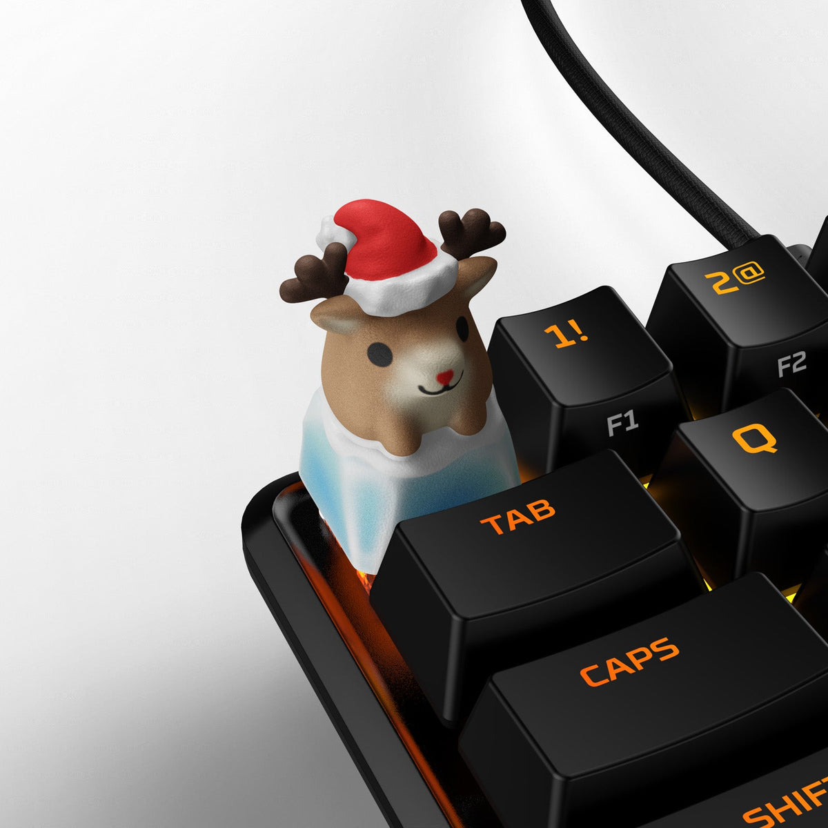 HX3D Keycap Holiday Collection - Reindeer