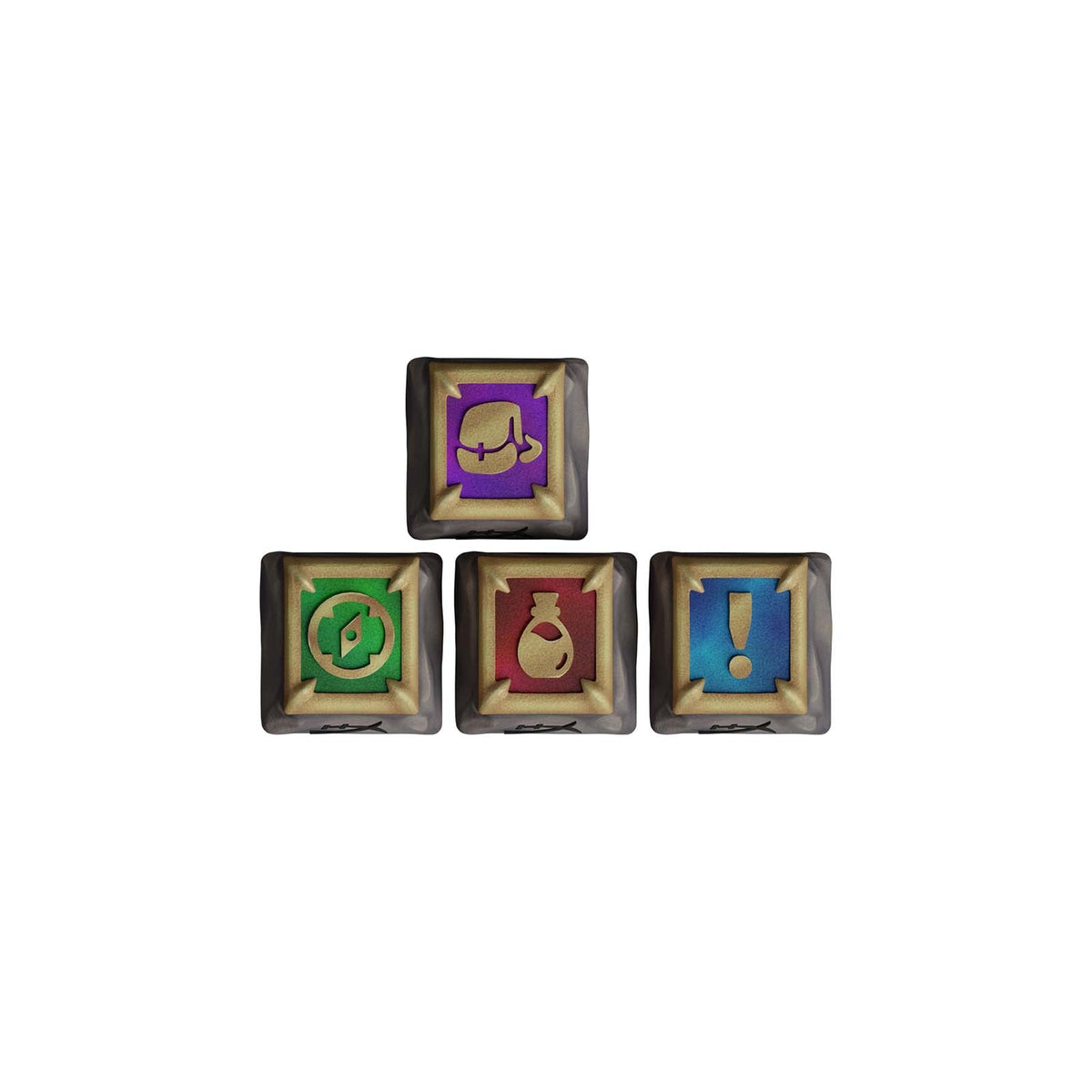 HX3D Keycaps - RPG Icon Set