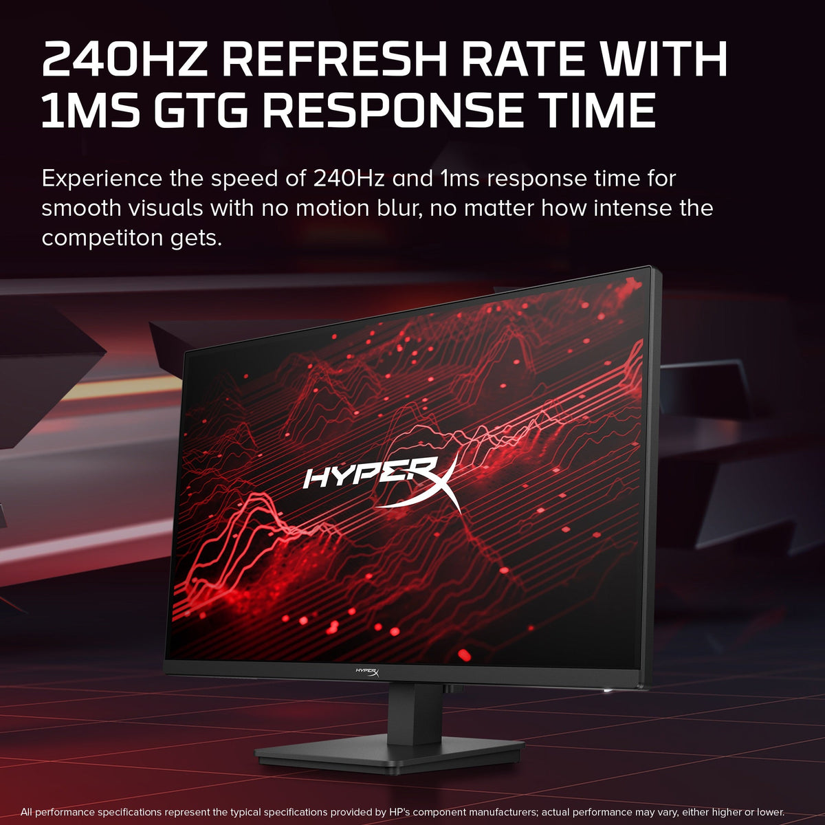 HyperX OMEN 27 inch FHD 240Hz Gaming Monitor - OMEN 27 G3