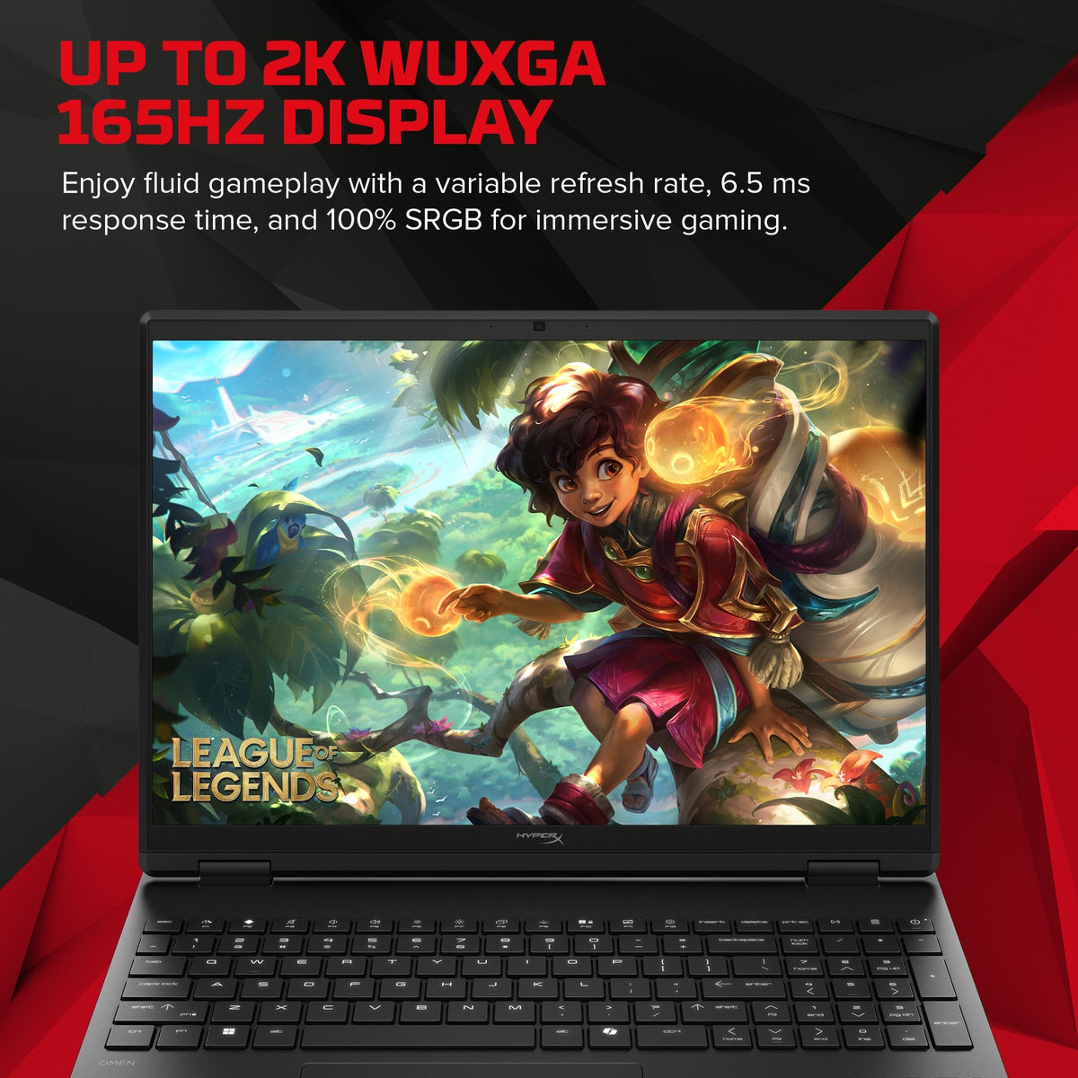 HyperX OMEN 15 inch Gaming Laptop PC 15, Windows 11 Home, 15.3", Intel® Core™ Ultra 7, 16GB RAM, 1TB SSD, NVIDIA® GeForce RTX™ 5070, 2.5K, Iridescent black